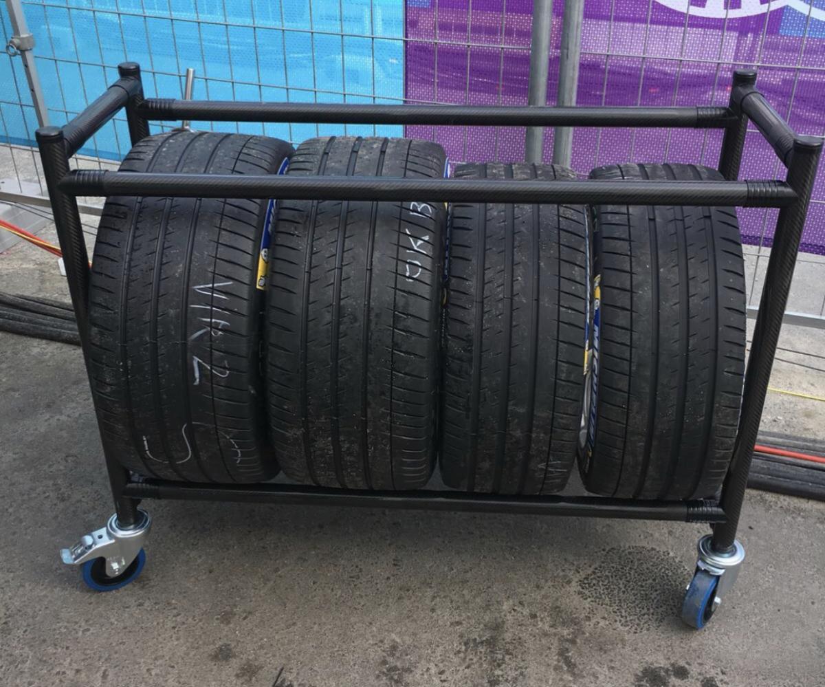 Tyre Trolley - Stacked